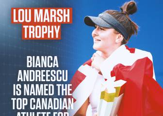 Andreescu supera a Bouchard en el ranking y las redes sociales