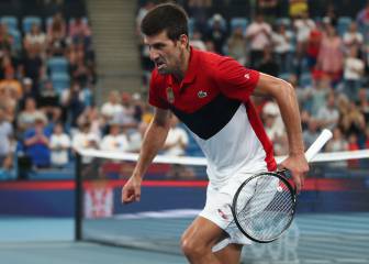 Fantasía absoluta: el genial punto de Djokovic ante Medvedev