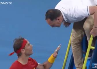 Nadal como nunca se le había visto: su enfado ante la actitud del público serbio