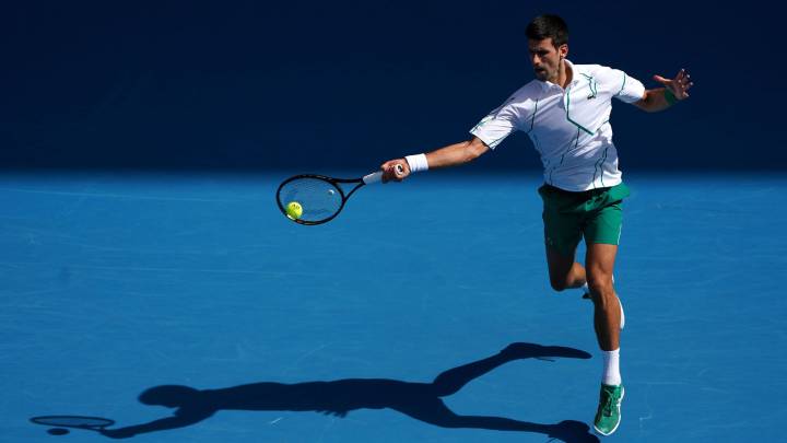 Djokovic por 50ª vez a los octavos de un Grand Slam