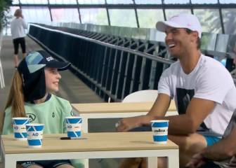 Por gestos así Nadal es único: el regalo que emocionó a Anita