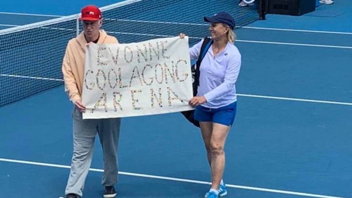 McEnroe y Navratilova piden que cambien de nombre la pista Margaret Court y les investigan