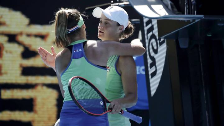Sofia Kenin desbarata el sueño australiano de Barty