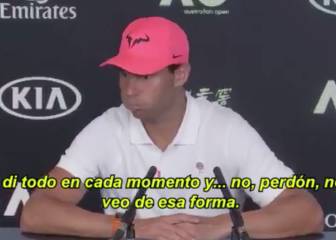 Nadal gives reporter English lesson after Melbourne loss