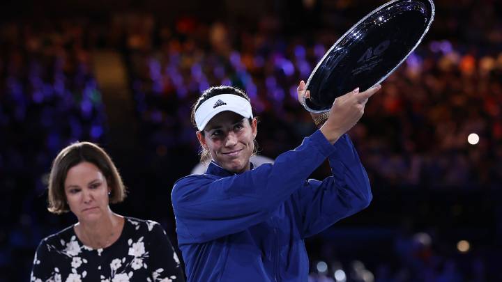 Garbiñe: "No podría haber vuelto a una final sin mi equipo"