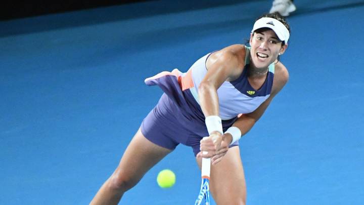 La 'cañonera' Garbiñe Muguruza