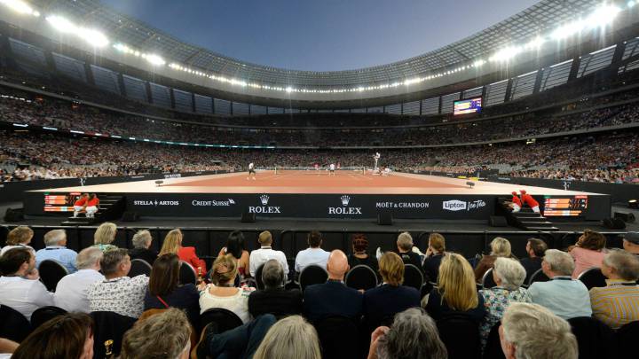 Récord mundial para el duelo benéfico de Nadal y Federer