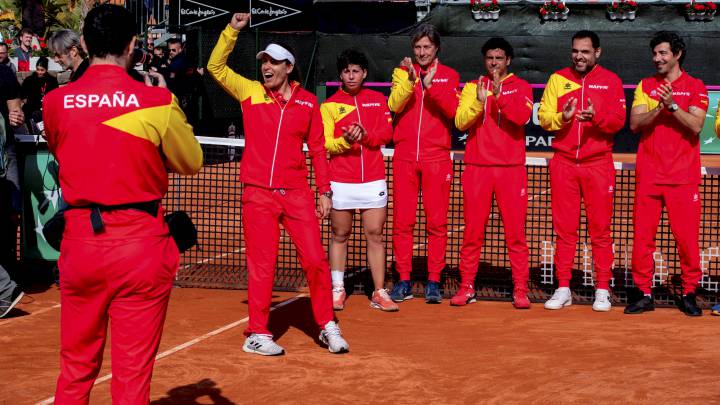 Anabel Medina: "Espero contar con Muguruza en Budapest"