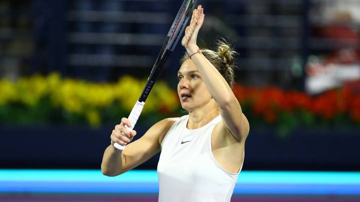Simona Halep se estrena en el 2020 para sumar su 20º título