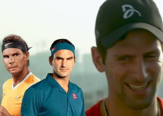 La confesión de Djokovic sobre Nadal y Federer