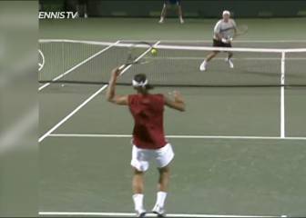 El épico punto de Nadal en su primer partido contra Federer