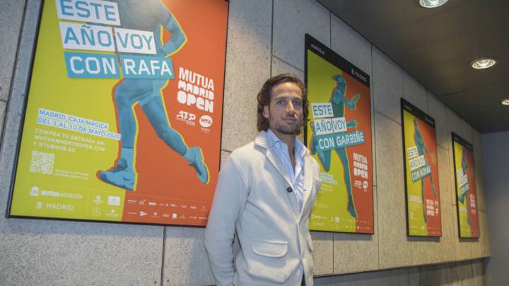 Feliciano López, director del torneo.