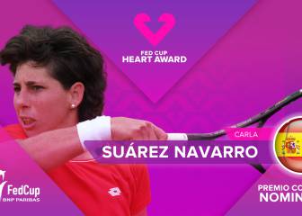 Carla Suárez, nominada al
