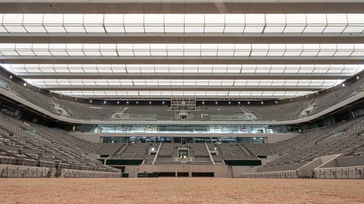 Roland Garros: entre final de septiembre y primeros de octubre