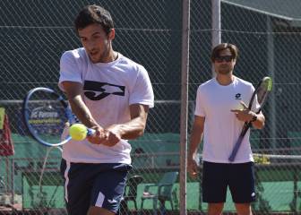 'Coach' Ferrer ya ejerce de entrenador con Javier Barranco