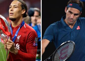 Van Dijk, estrella del Liverpool, se compara con Roger Federer