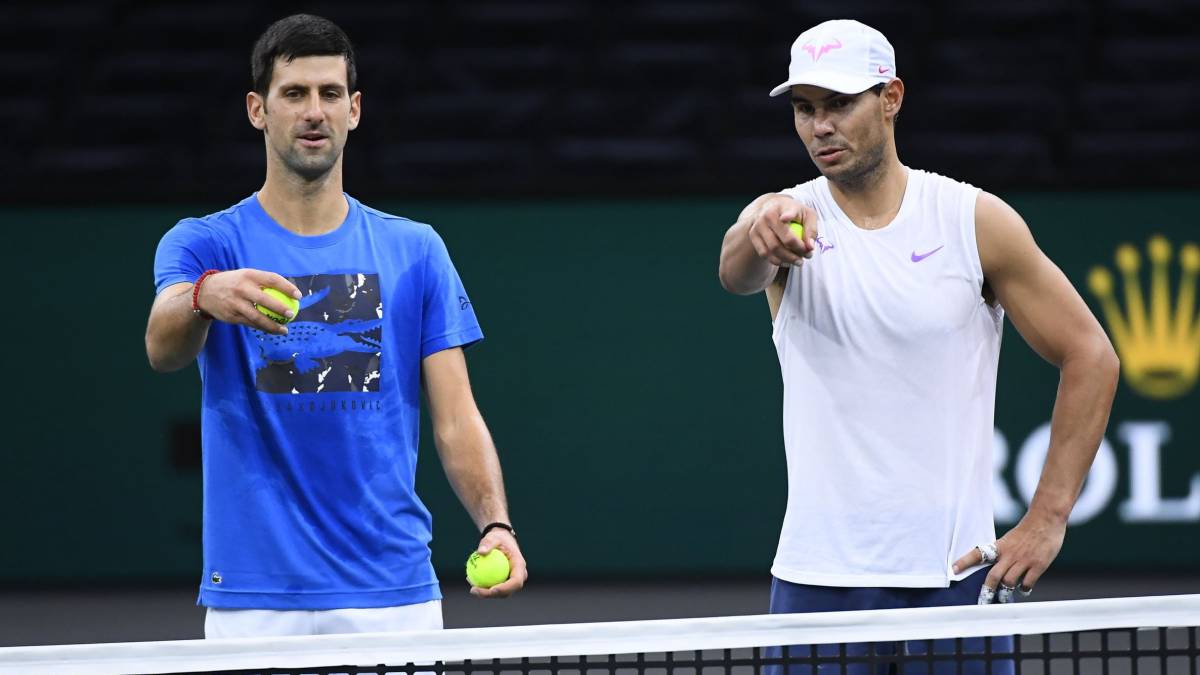 Nadal y Djokovic, con la cabeza en París y no en Nueva York