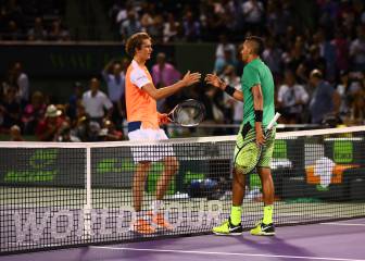 Zverev se borra del torneo de Berlín, donde no podrá ir Kyrgios