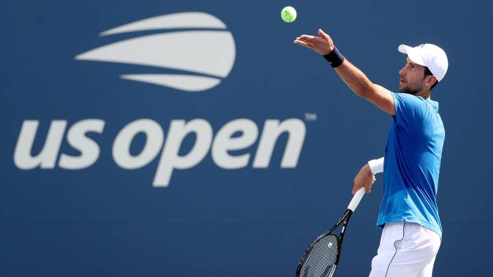 Djokovic entrena en Marbella con pelotas del US Open