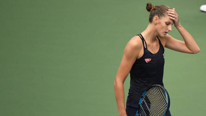 Cae la primera favorita: Garcia elimina a Karolina Pliskova