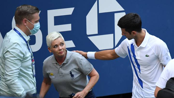 Djokovic, sobre su pelotazo: "Fue desafortunado, estuve en shock"