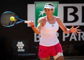 Garbiñe lleva al límite a Halep, número 2 del mundo