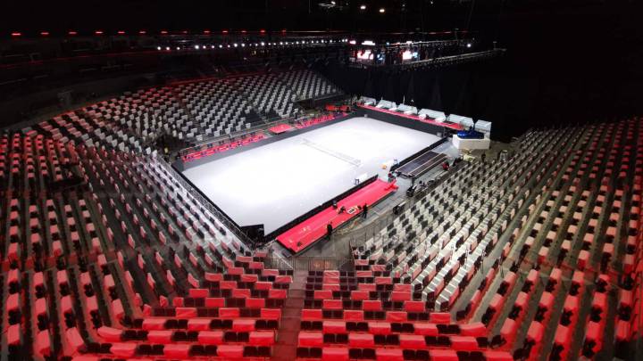 Imagen del Lanxess Arena de Colonia, sede del bett1Hulks, torneo de la categoría ATP 250 en el ATP Tour.