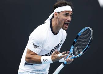 Fognini da positivo en COVID-19 y causa baja en Cerdeña