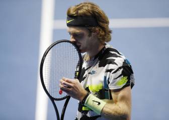 Rublev se rinde a Nadal: