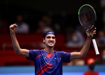 Sonego da la sorpresa en Viena y liquida a Djokovic en cuartos