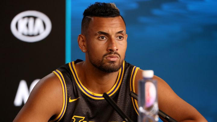 Kyrgios dice que tuvo depresión cuando estaba en el circuito