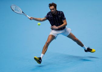 Medvedev, un muro para Zverev