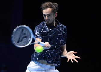 Medvedev llega invicto al partido ante Nadal