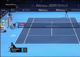 Y por esto Thiem está en la final: Su contundente punto