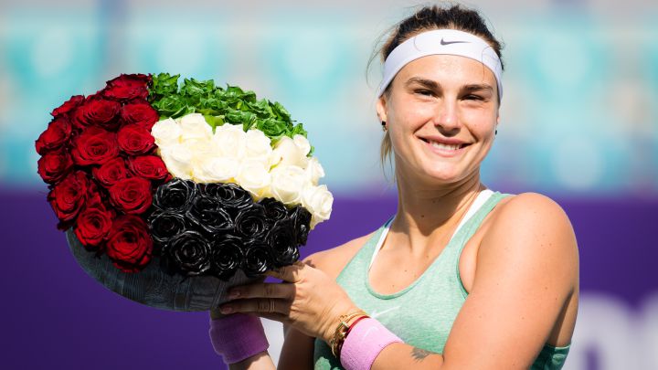Sabalenka sigue en racha con su tercer título consecutivo