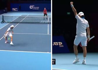 Uno de los mejores 'Willy' vistos en una pista de tenis: ¡increíble!