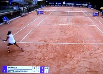 Escándalo en el tenis: vean el lío que organizó el juez de silla