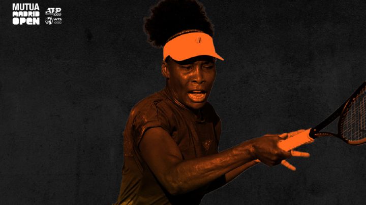 Cartel promocional de Venus Williams, que jugará en el Mutua Madrid Open 2021.