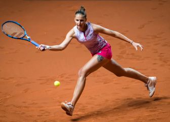 Pliskova bate el récord de saques directos en tierra batida: 21