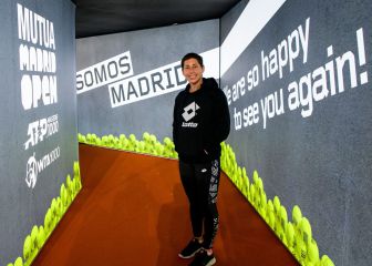 Carla Suárez vuelve a sentirse tenista en el Madrid Open