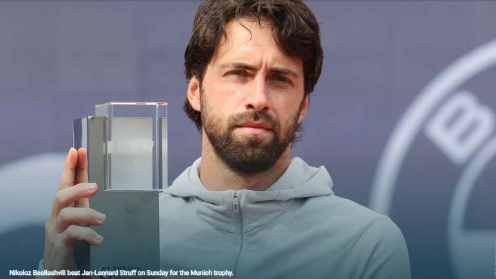 Basilashvili conquista en Múnich el quinto título de su carrera