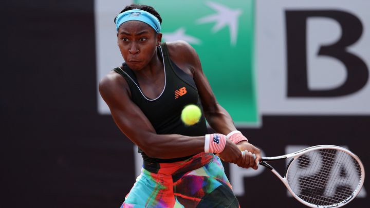 Gauff emerge con un triunfo de prestigio ante la griega Sakkari