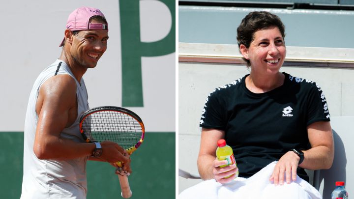 Nadal, a Carla Suárez: "Eres una campeona, estoy muy, muy feliz por tu recuperación"