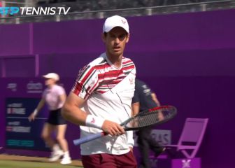 Andy Murray disputa su primer partido en Reino Unido desde 2018