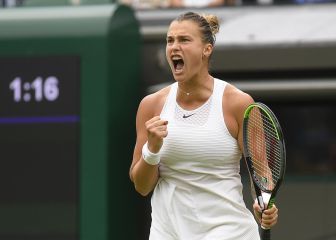Sabalenka atrapa la primera victoria de Wimbledon 2021