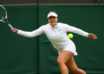 La favorita Andreescu también falla en Wimbledon