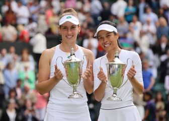 Hsieh y Mertens ganan su primer Grand Slam juntas