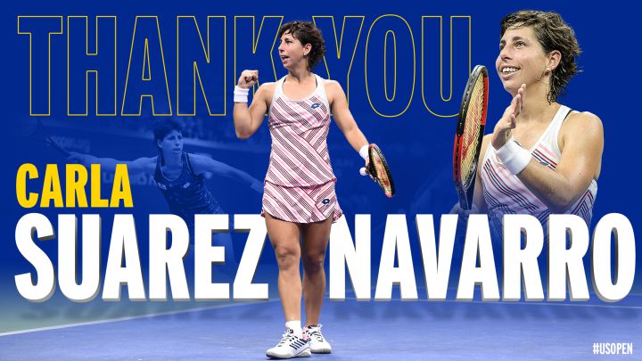 Carla Suárez dice adiós de los Grand Slams