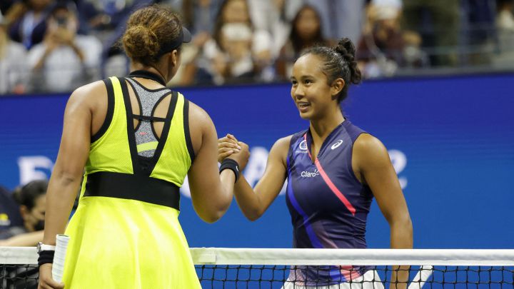 La canadiense Fernández (19) elimina a la campeona Osaka