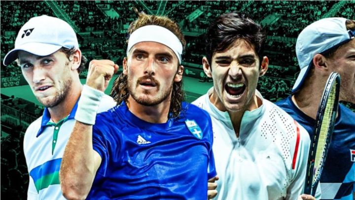 Tsitsipas, Schwartzman, Garín y Ruud, reclamos de las previas